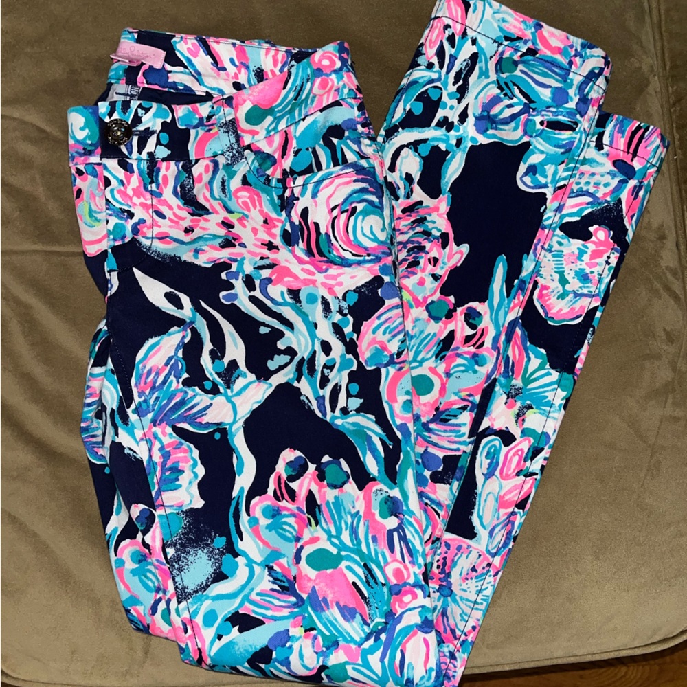 Lilly Pulitzer 00 pants EUC